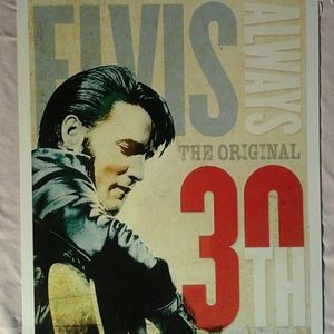 Elvis Presley tin sign